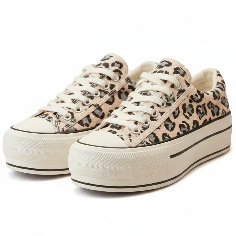 Zapatillas Urbanas Rosadas Animal Print