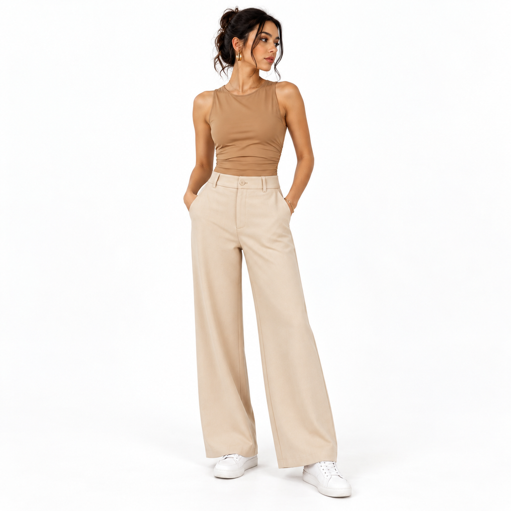 Pantalón Palazzo Wide Leg