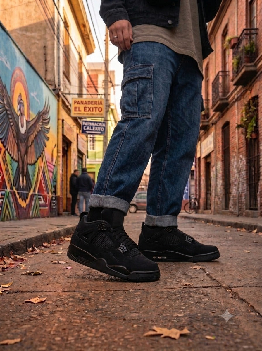 Shadow Force – Zapatilla High-Top Negra