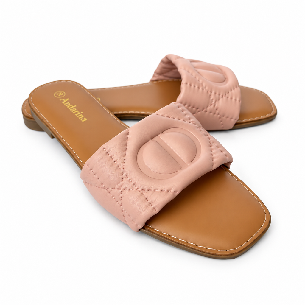 Sandalias veraniegas Beige Andarina